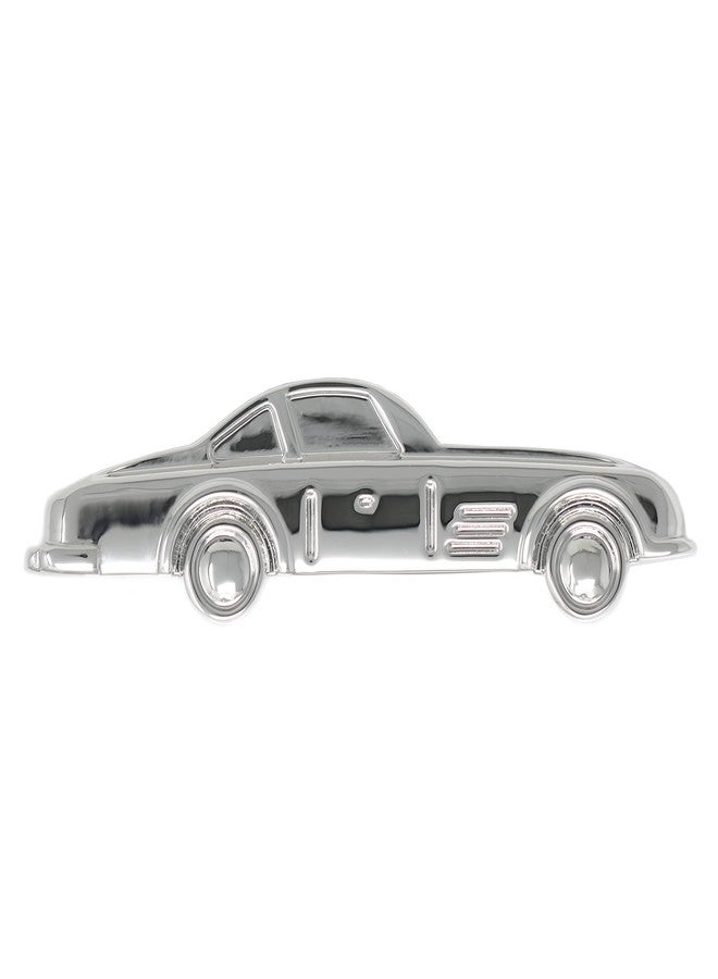 MENDEPOT مشبك ربطة عنق بتصميم سيارة رياضية من مينديبوت مع علبة هدايا، مشبك ربطة عنق رجالي بتصميم سيارة سباق كلاسيكية - Image 4